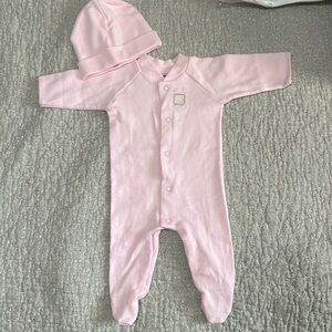 Gerber Preemie pink footed sleeper